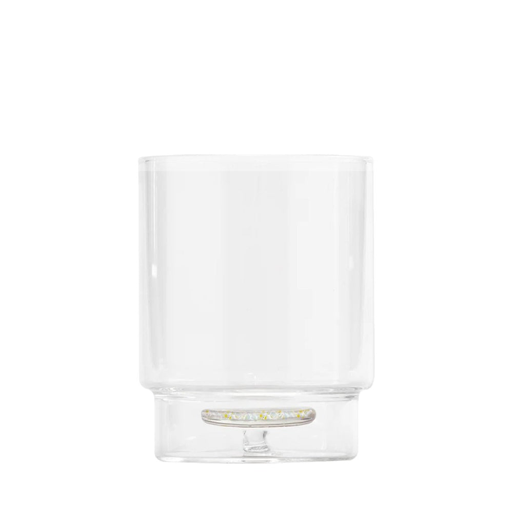 35 cl - Teca Terrazzo Verre à Eau Fait à la Main En Verre Borosilicate Set 6 Pz
