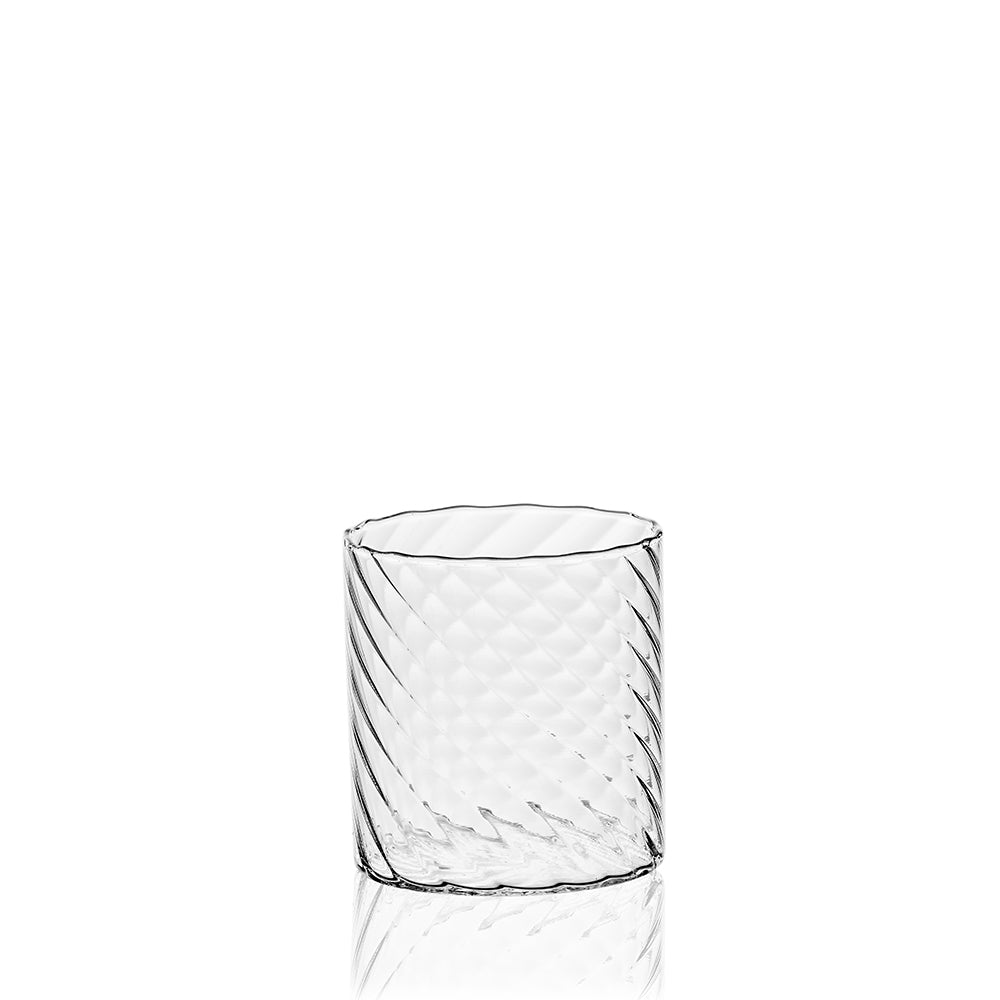 32 cl - Italesse Twist Bicchiere Cocktail Tumbler Soffiato a Bocca In Vetro Borosilicato - Set 6 Pz