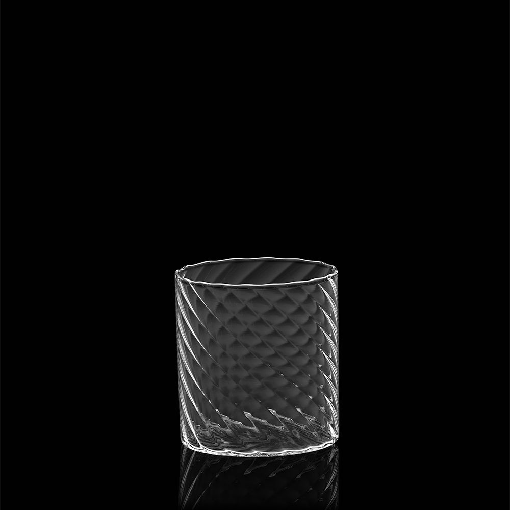 32 cl - Italesse Twist Bicchiere Cocktail Tumbler Soffiato a Bocca In Vetro Borosilicato - Set 6 Pz