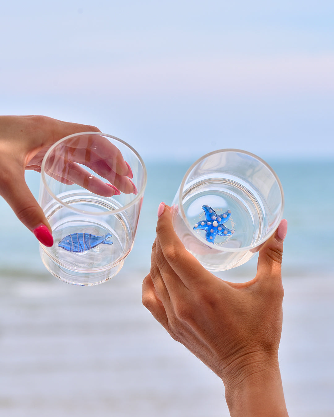 35 Cl - Teca Mare Lot De 6 Verres À Eau En Verre