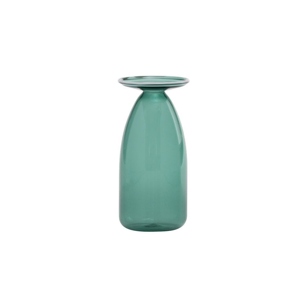 13 cm - Zafferano Un Fiore Vaso Fiori In Vetro Borosilicato