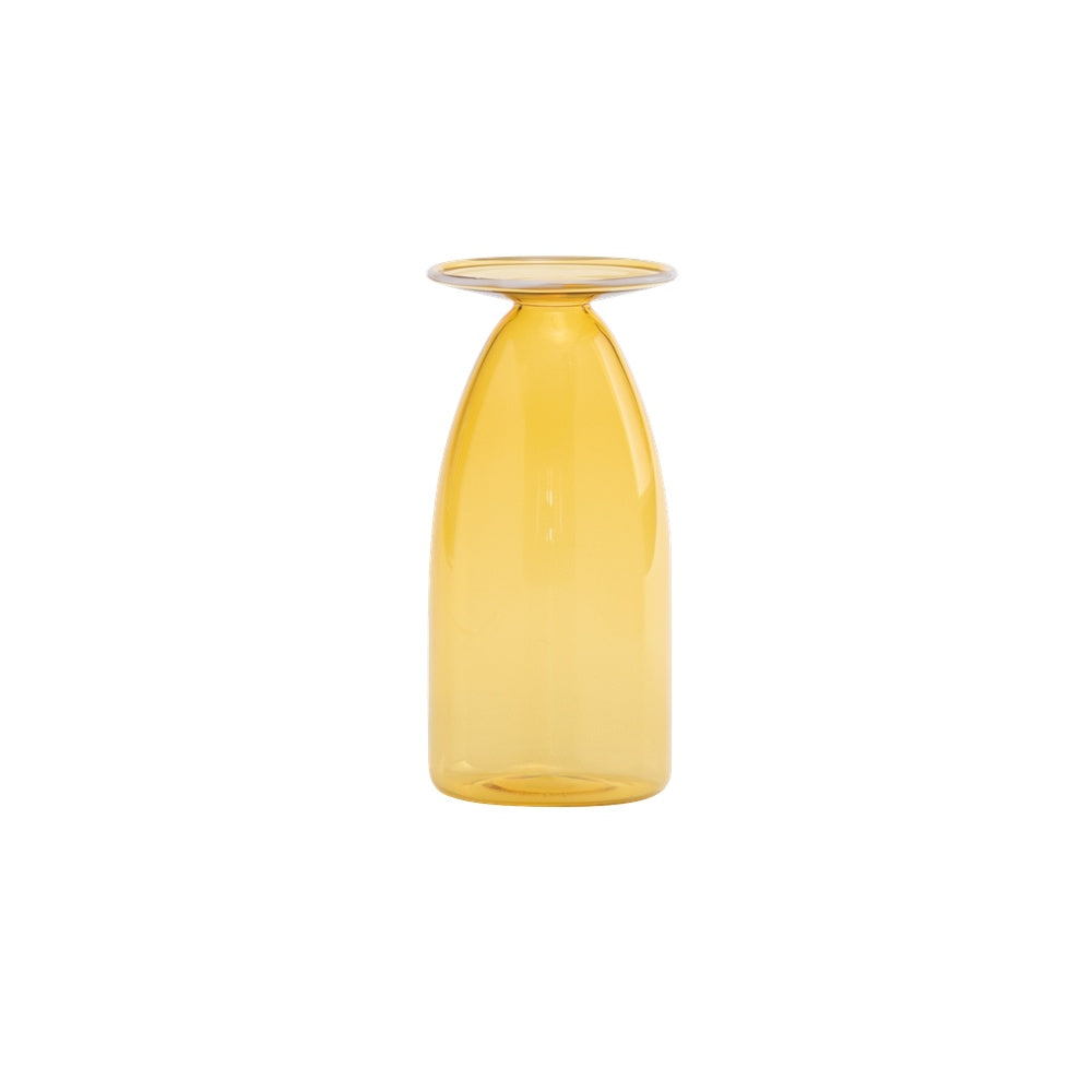 13 cm - Zafferano Un Fiore Vaso Fiori In Vetro Borosilicato