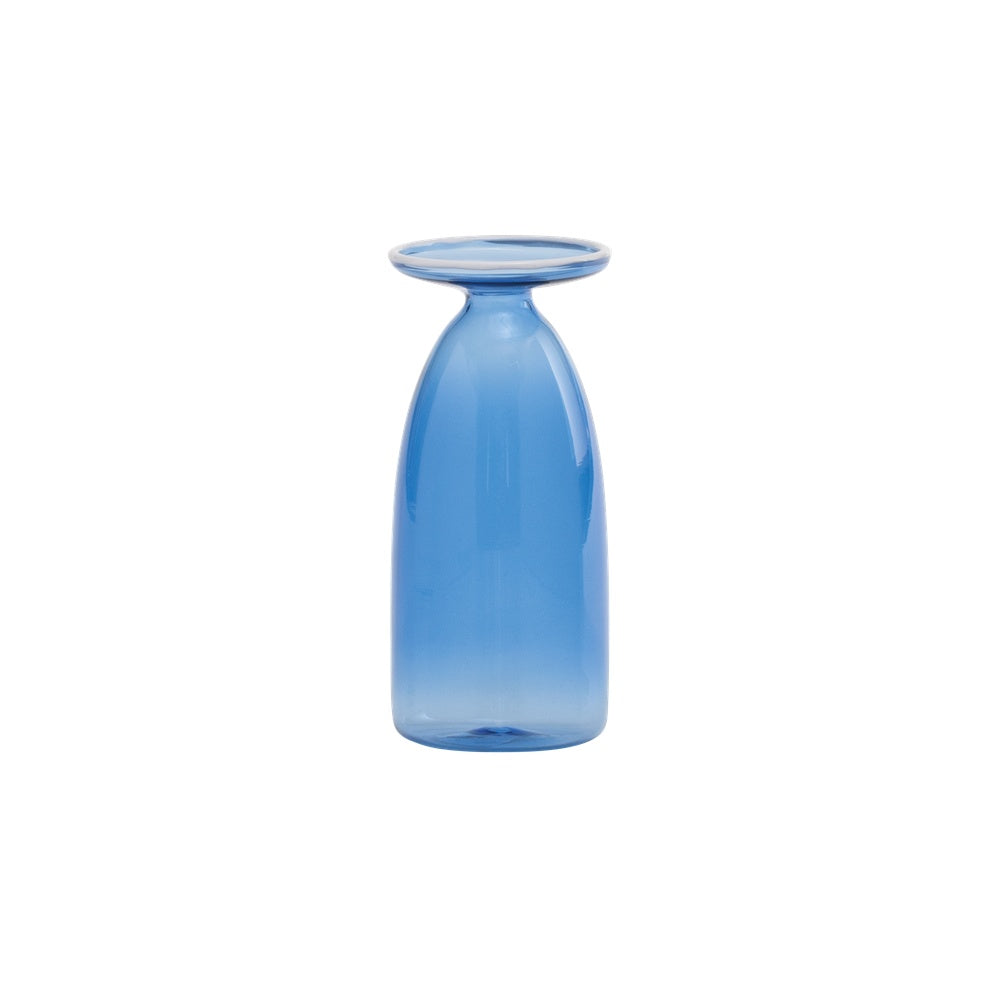 13 cm - Zafferano Un Fiore Vaso Fiori In Vetro Borosilicato