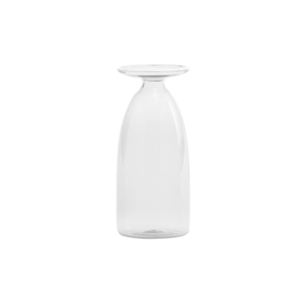 22 cm - Zafferano Un Fiore Vaso Fiori In Vetro Borosilicato