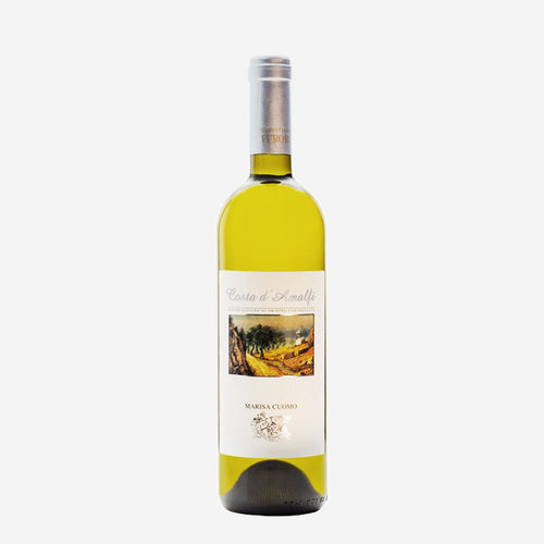 Bianco Costa d’Amalfi DOC 2024 Marisa Cuomo + 6 Calici Vino Bianco Timeless 45 cl