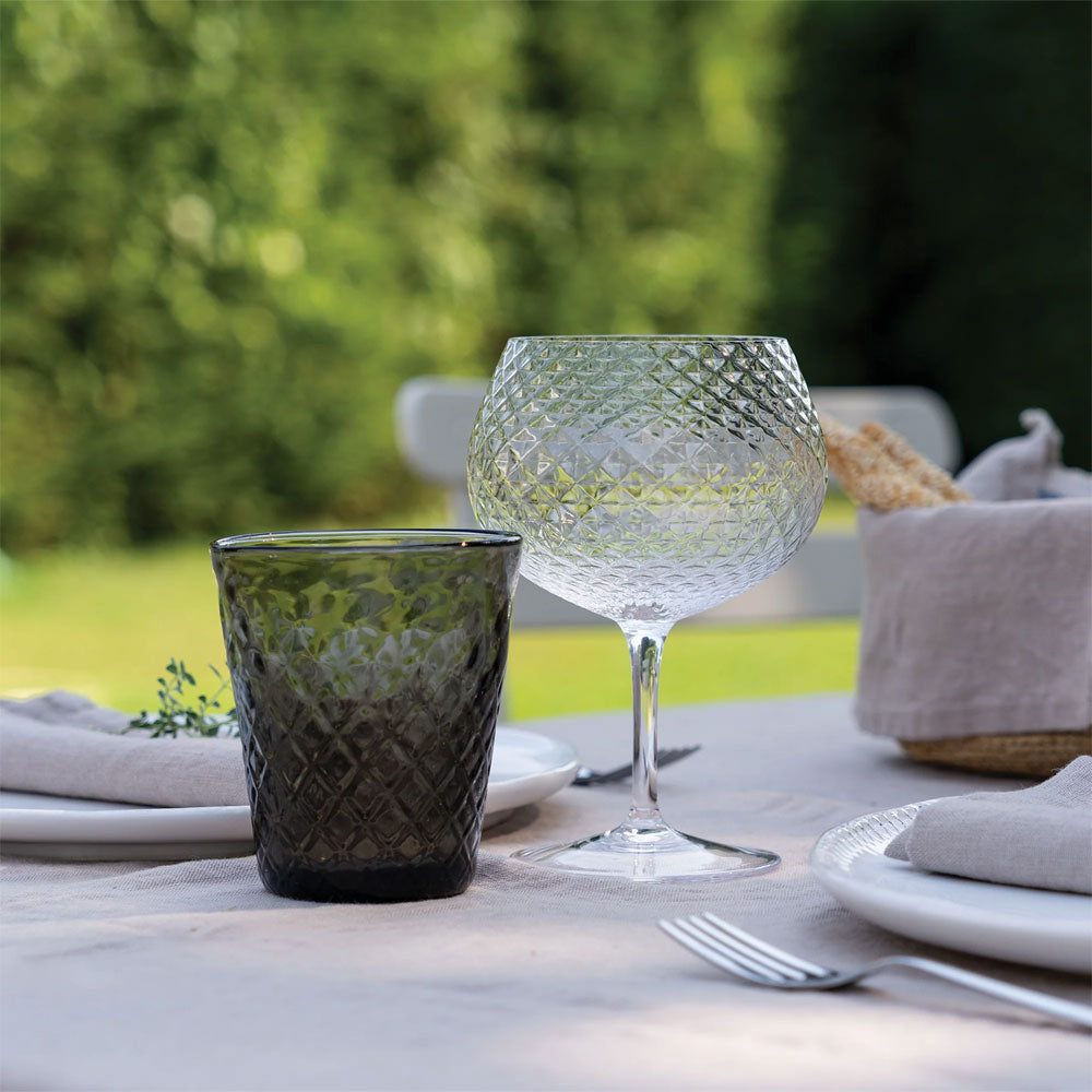 52 cl - Veneziano Mixology Gin Tonic Glas aus Glas - Set 4 Stück