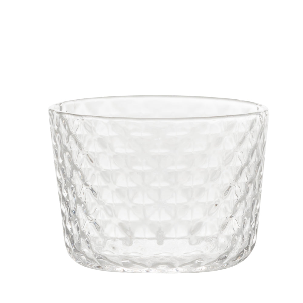 11 cl - Zafferano Veneziano Mixology Mezzo Tumbler Bicchiere Cocktail In Vetro Set 4 Pz