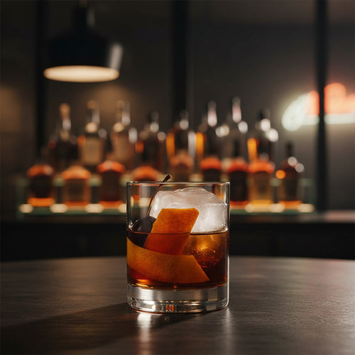 32 cl - Stolzle Lausitz New York Bar Bicchiere Whisky DOF In Vetro Set 6 Pz