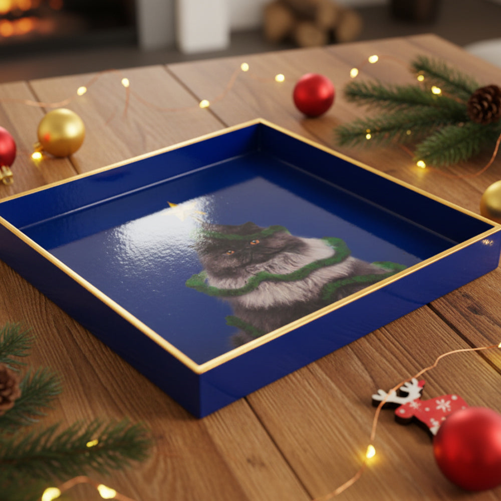 20x20 cm - WD Lifestyle Mykonos Vassoio Svuota tasche In Plastica