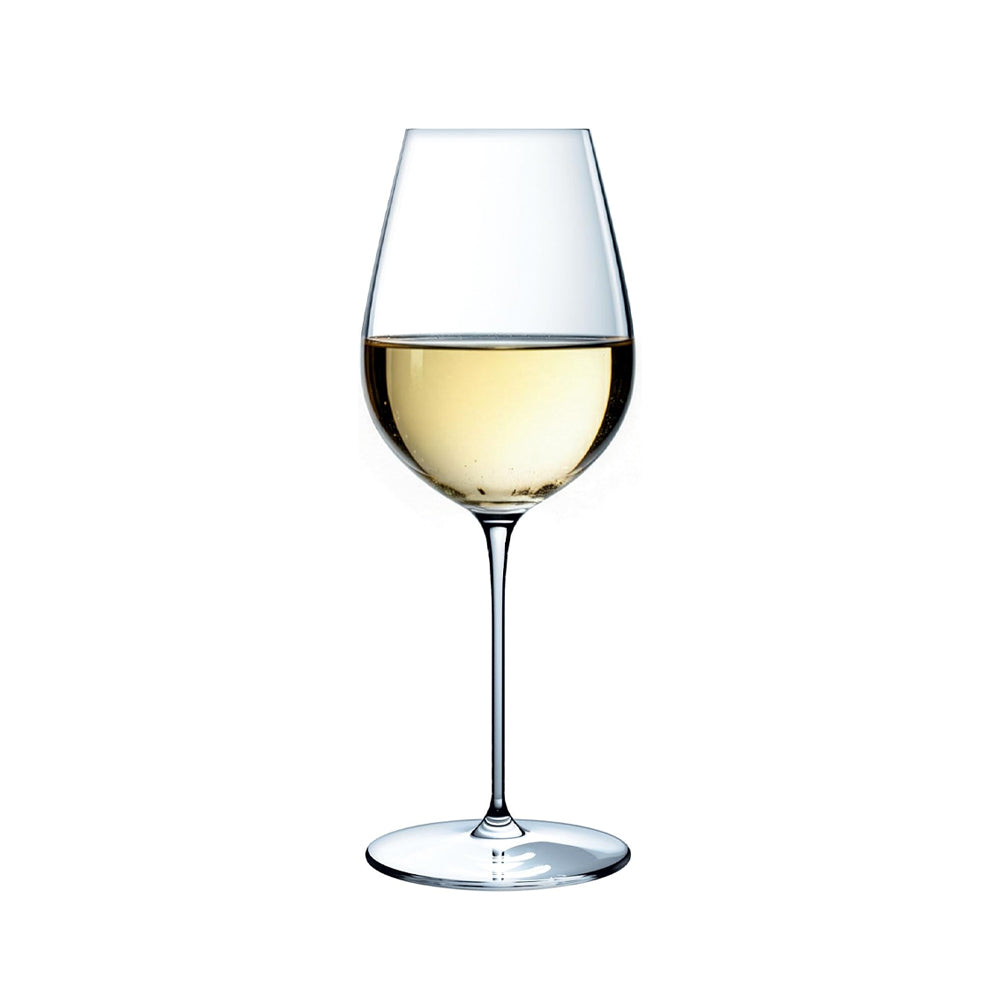 38 cl - Chef & Sommelier Galea Calice Vino Bianco In Vetro Cristallino Krysta - Set 6 Pz