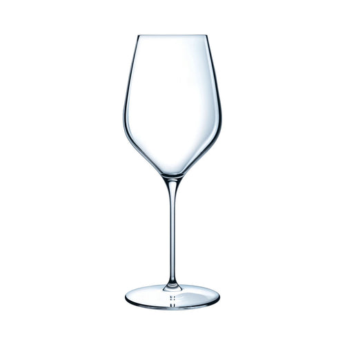 38 cl - Chef & Sommelier Mylla Calice Vino Bianco Spumante Con Punti Perlage In Vetro - Set 6 Pz