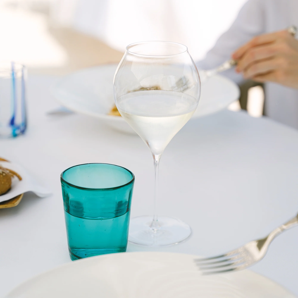 32 cl - Bei Blown Glass Water Glass - Set 6 Pieces