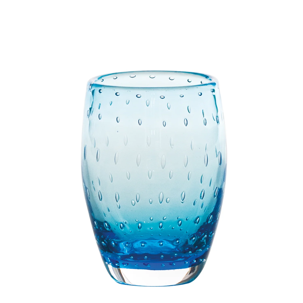 35 cl - Bolicante Verre À Eau Bulles en Verre Soufflé - Ensemble 6 Pcs