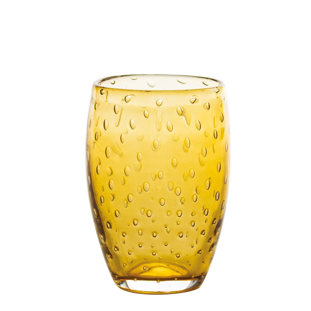 35 cl - Bolicante Verre À Eau Bulles en Verre Soufflé - Ensemble 6 Pcs