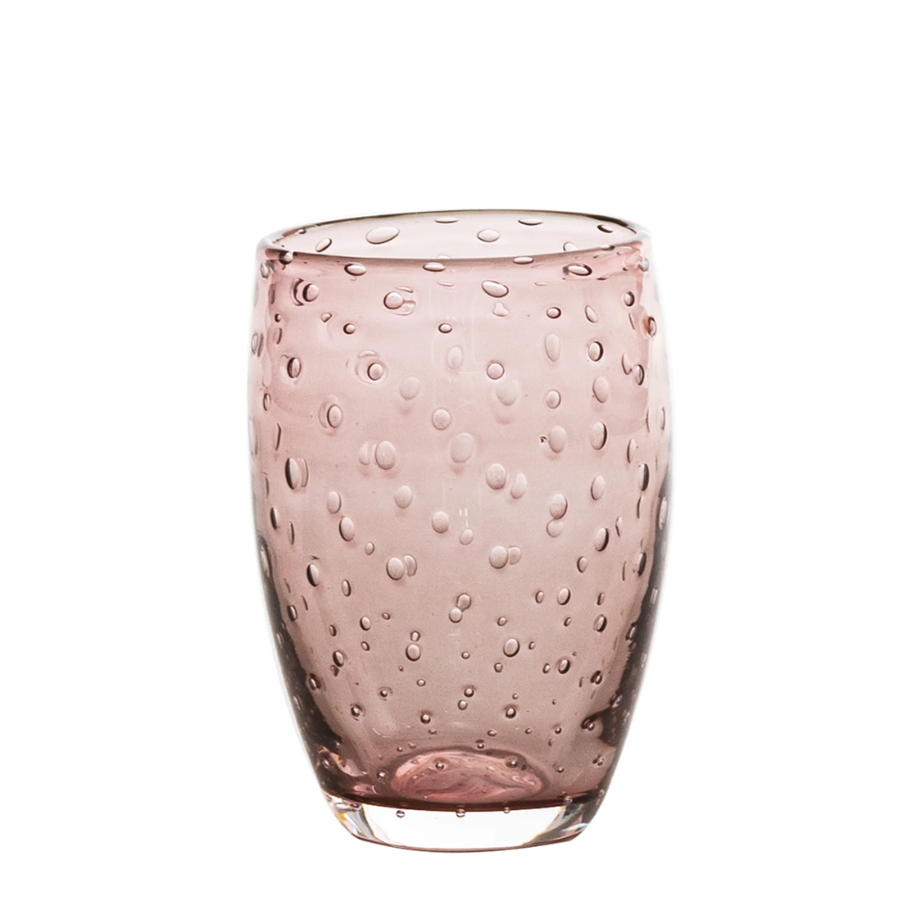 35 cl - Bolicante Verre À Eau Bulles en Verre Soufflé - Ensemble 6 Pcs