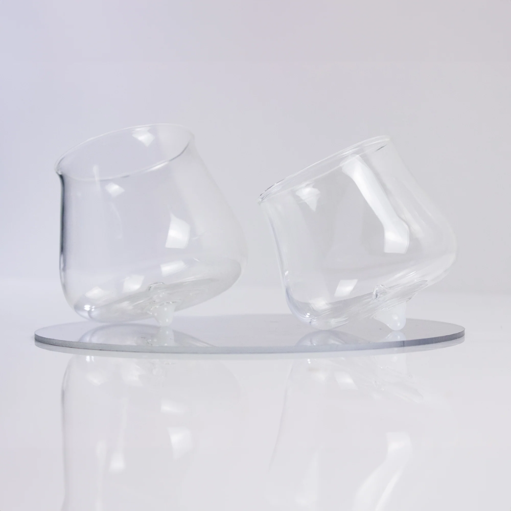 40 cl - Pirolo Borosilicate Glass Water Glass - Set 6 Pieces
