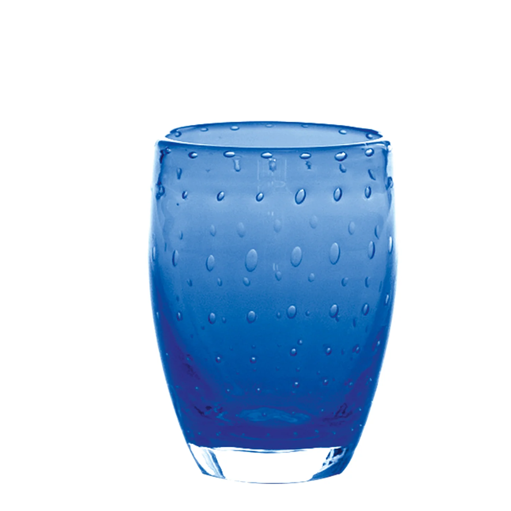 35 cl - Bolicante Verre À Eau Bulles en Verre Soufflé - Ensemble 6 Pcs