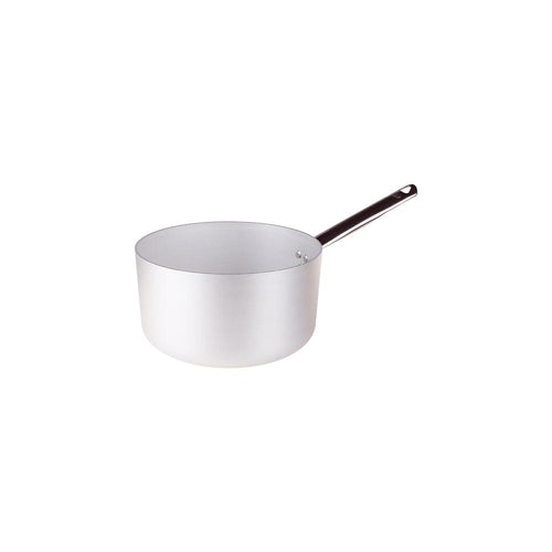 Agnelli Alluminio 3mm Professionale Casseruola Alta Con Manico Tubolare Inox