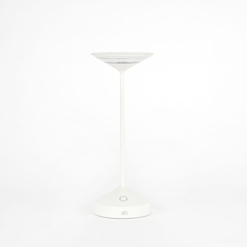 28 cm - Tempo Lampada Da Tavolo Ricaricabile In Alluminio