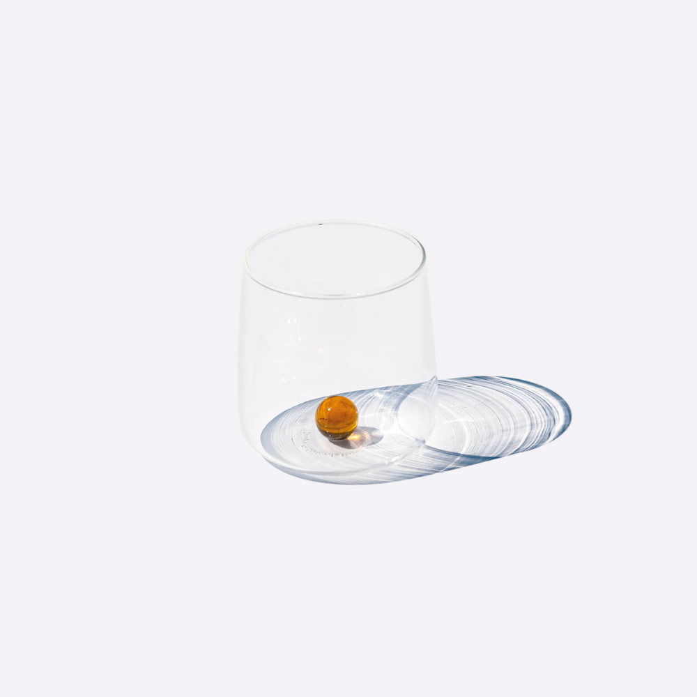44 cl - Bilia Colored Borosilicate Glass Water Glass - Set 6 Pieces