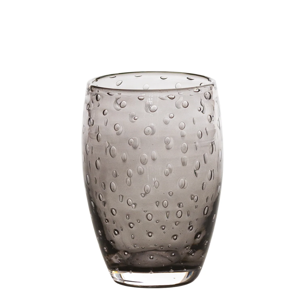35 cl - Bolicante Verre À Eau Bulles en Verre Soufflé - Ensemble 6 Pcs