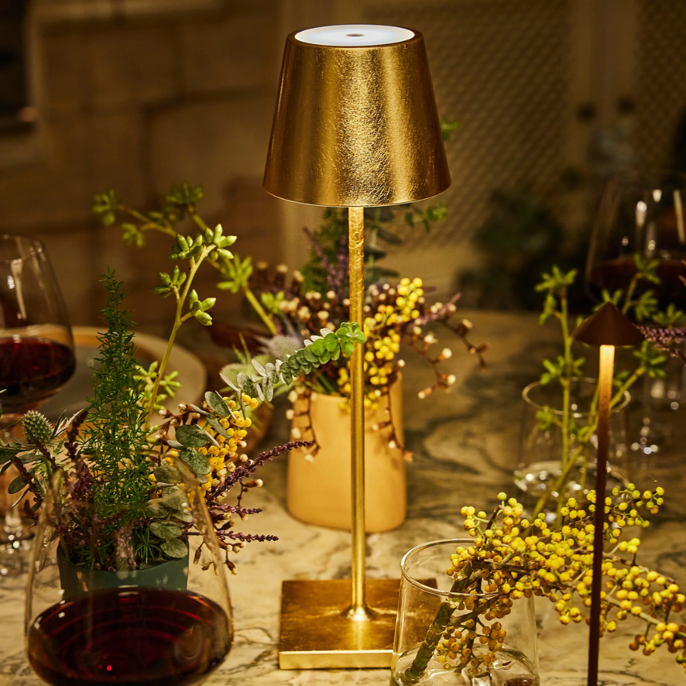 38 cm - Poldina Lampe De Table