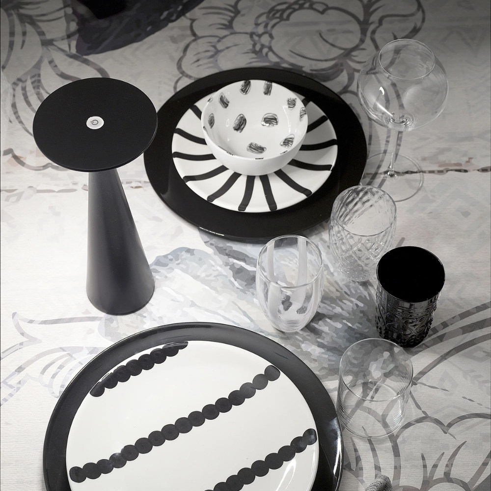 29.1 cm - Dama Lampe De Table