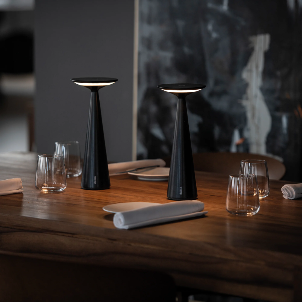 29.1 cm - Dama Lampe De Table