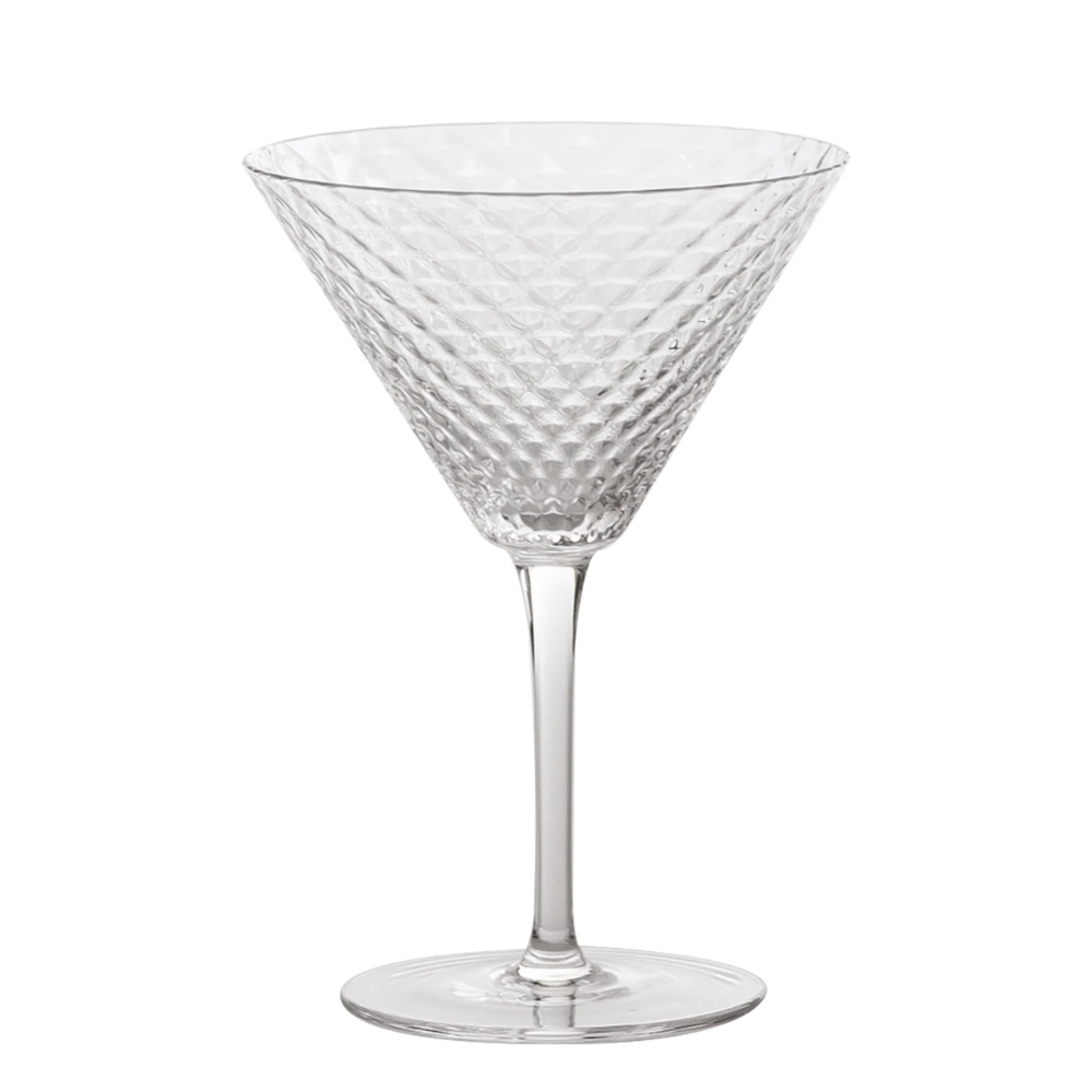 23 cl - Veneziano Mixology Glass Martini - Set 4 Pieces