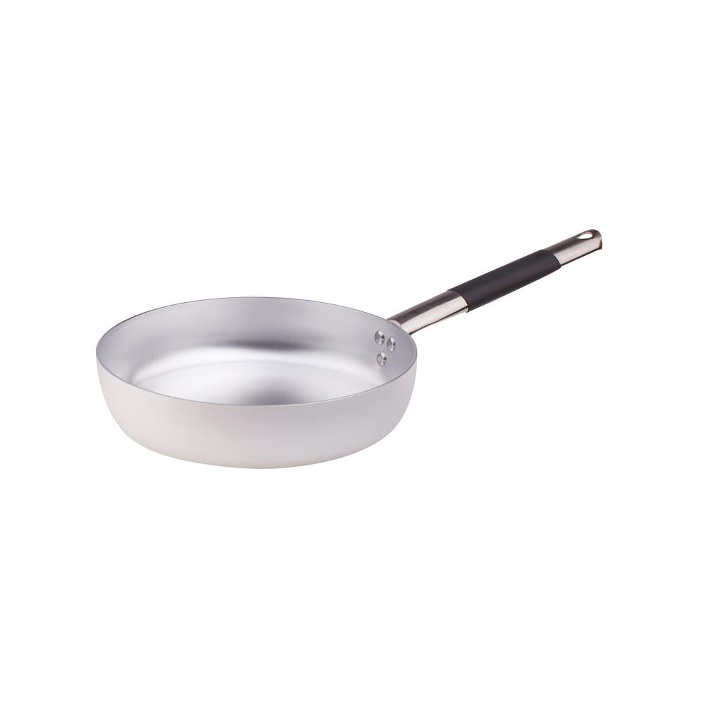Agnelli Alluminio 3mm Professionale Padella Alta Sauté Con Manico Cool Inox