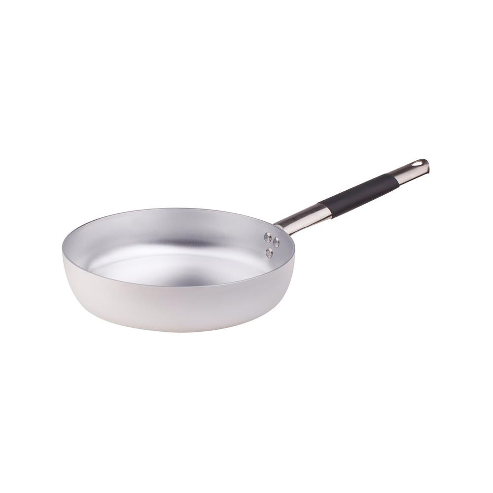 Agnelli Alluminio 3mm Professionale Padella Alta Sauté Con Manico Cool Inox
