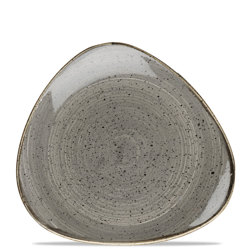 Stonecast Ensemble De Vaisselle Triangulaire En Porcelaine Vitrifiée - Ensemble 12 Pcs