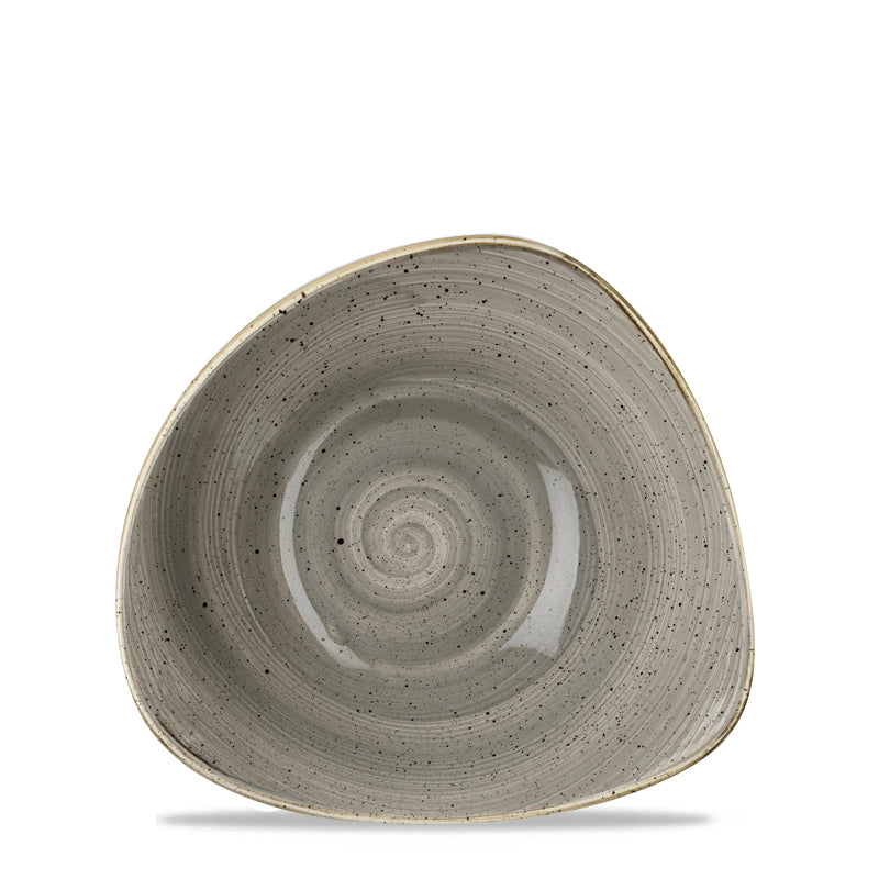Stonecast Ensemble De Vaisselle Triangulaire En Porcelaine Vitrifiée - Ensemble 12 Pcs