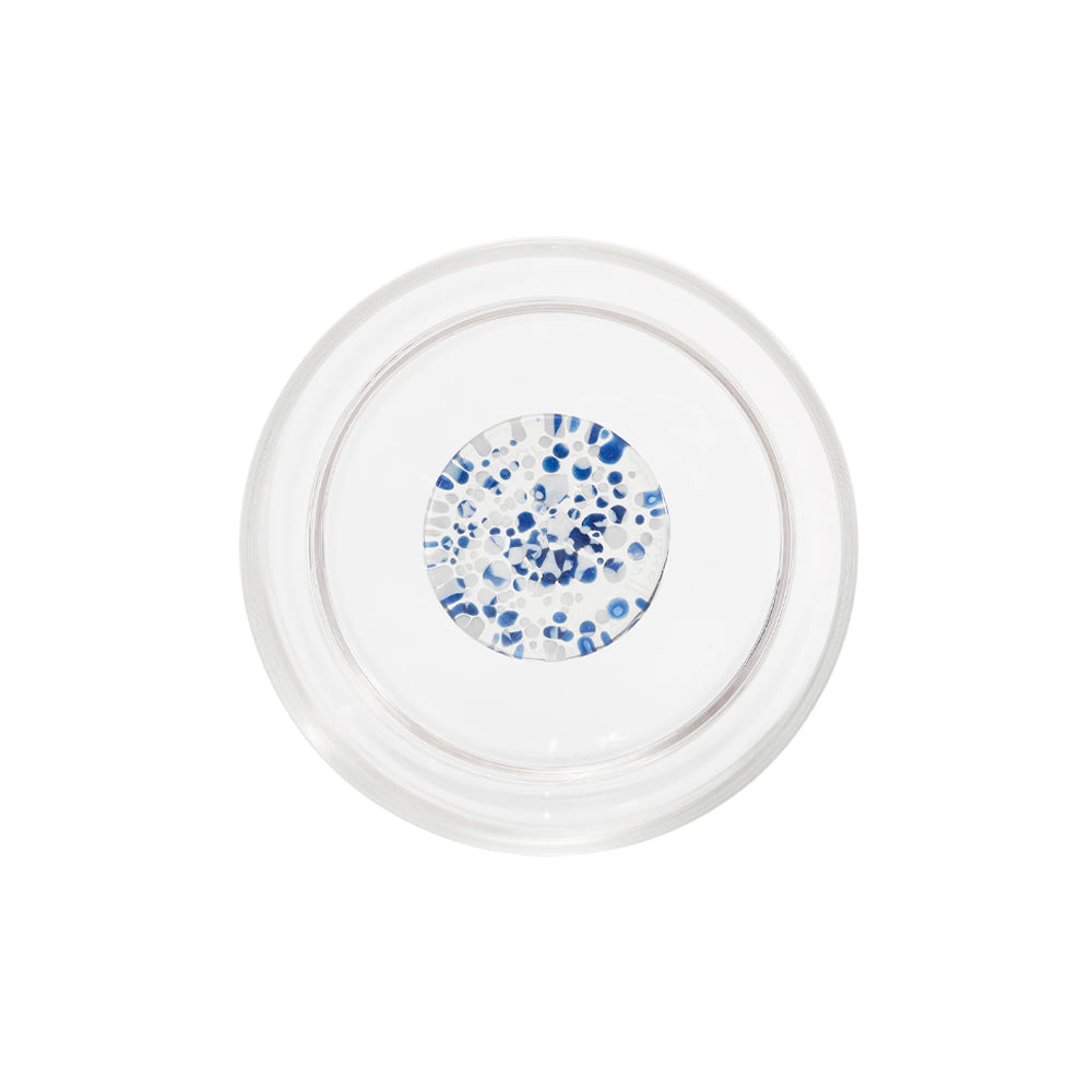 35 cl - Teca Terrazzo Verre à Eau Fait à la Main En Verre Borosilicate Set 6 Pz