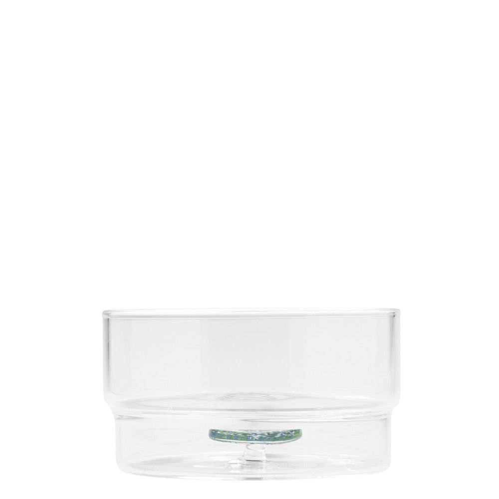 32.5 cl - Teca Terrazzo Coppa Fatta a Mano In Vetro Borosilicato