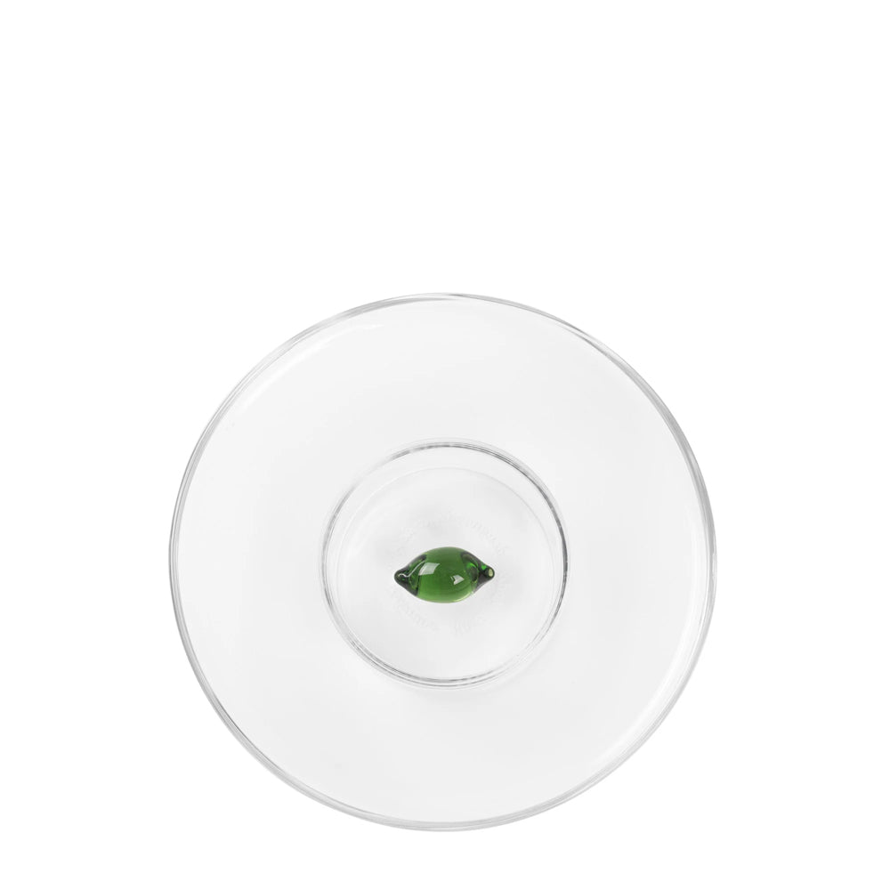 12 cm - Teca Tasting Alzatina Da Degustazione Fatta a Mano In Vetro Borosilicato