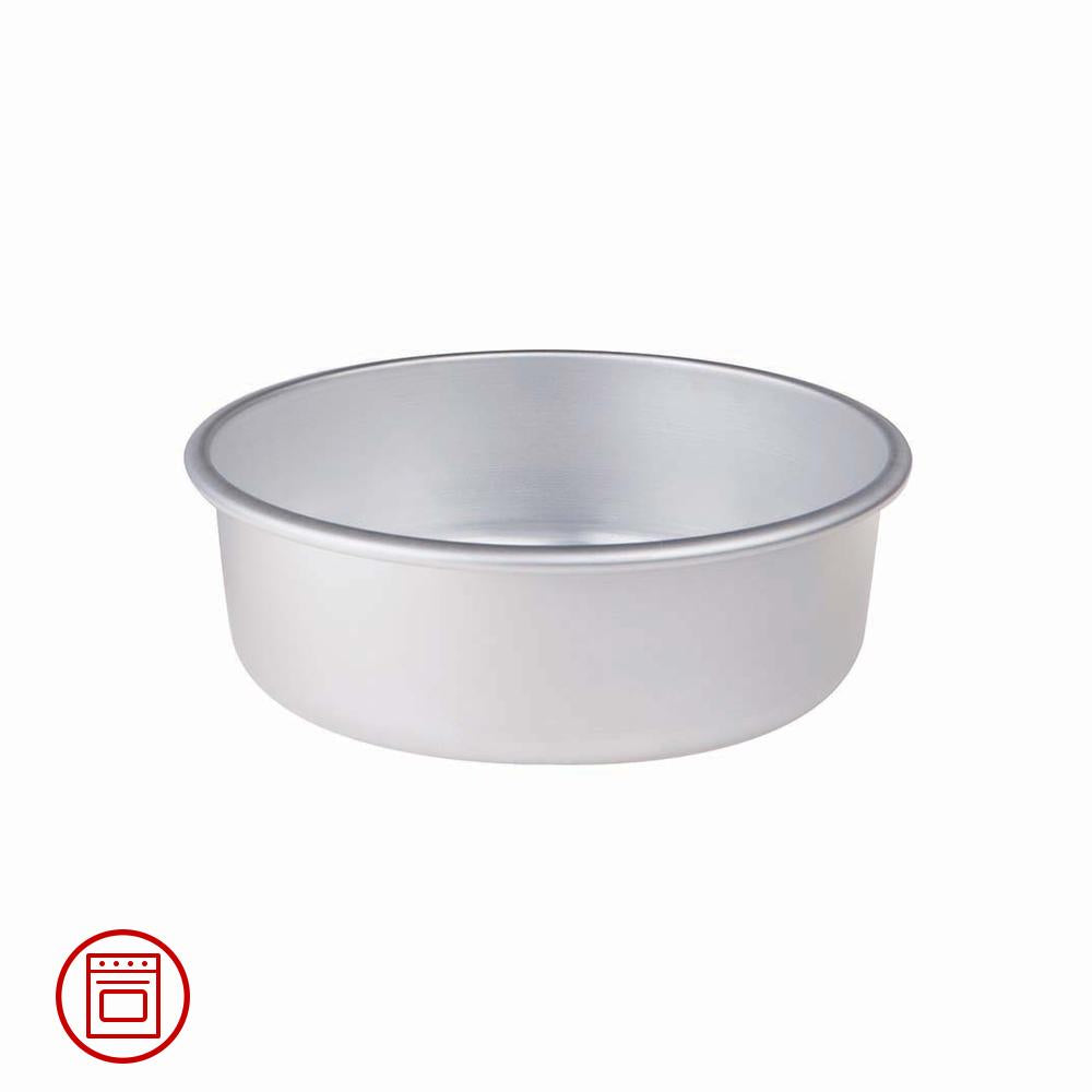 Agnelli Pasticceria & Pizza Tortiera Conica Alta 8 cm Con Orlo In Alluminio