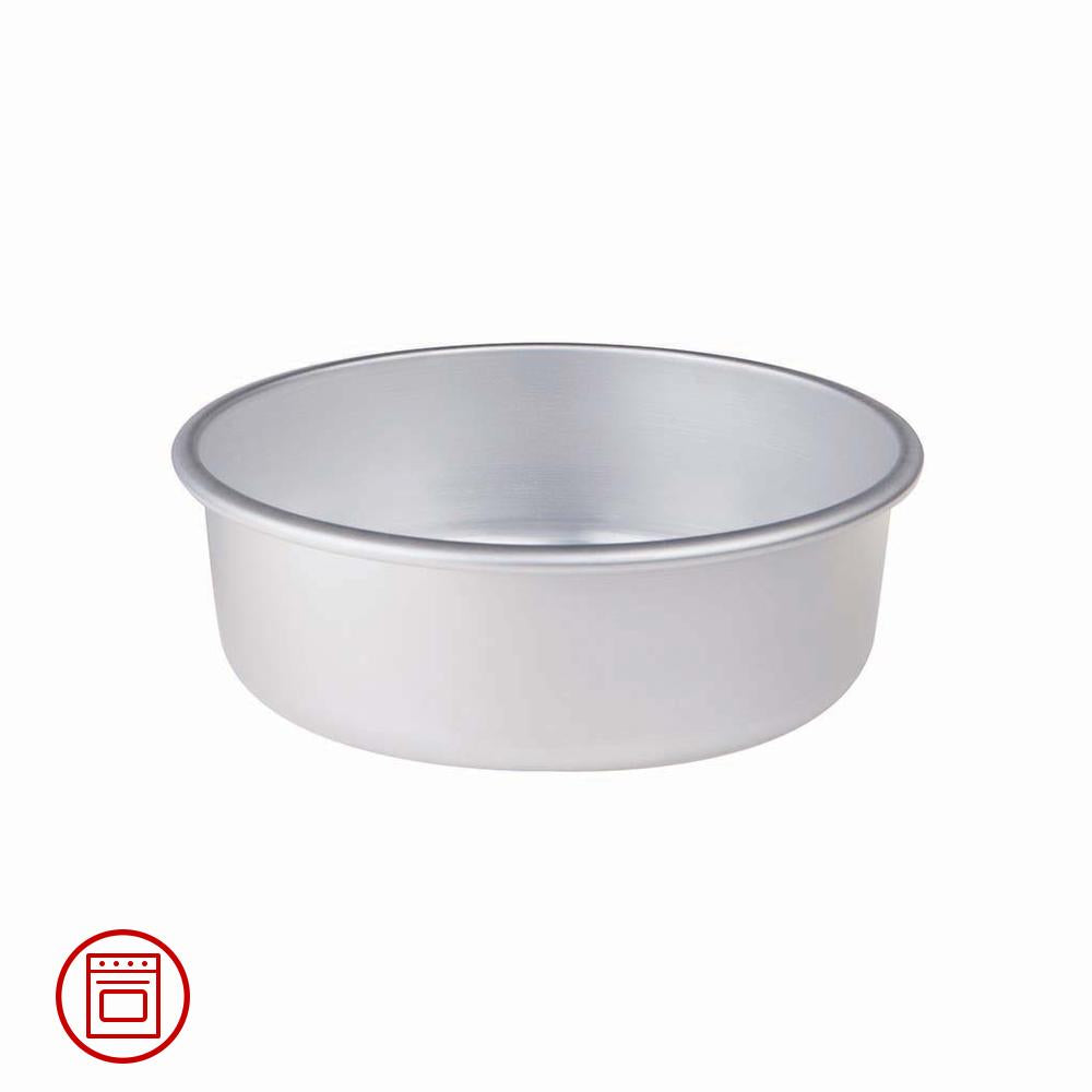Agnelli Pasticceria & Pizza Tortiera Conica Alta 8 cm Con Orlo In Alluminio