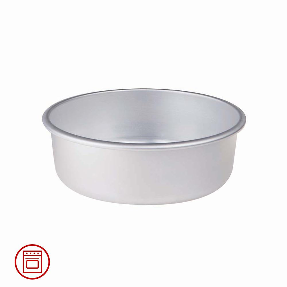 Agnelli Pasticceria & Pizza Tortiera Conica Alta 8 cm Con Orlo In Alluminio