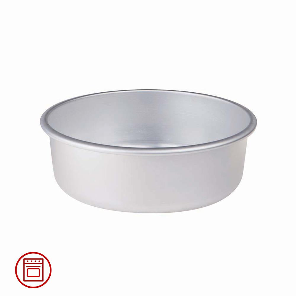 Agnelli Pasticceria & Pizza Tortiera Conica Alta 8 cm Con Orlo In Alluminio