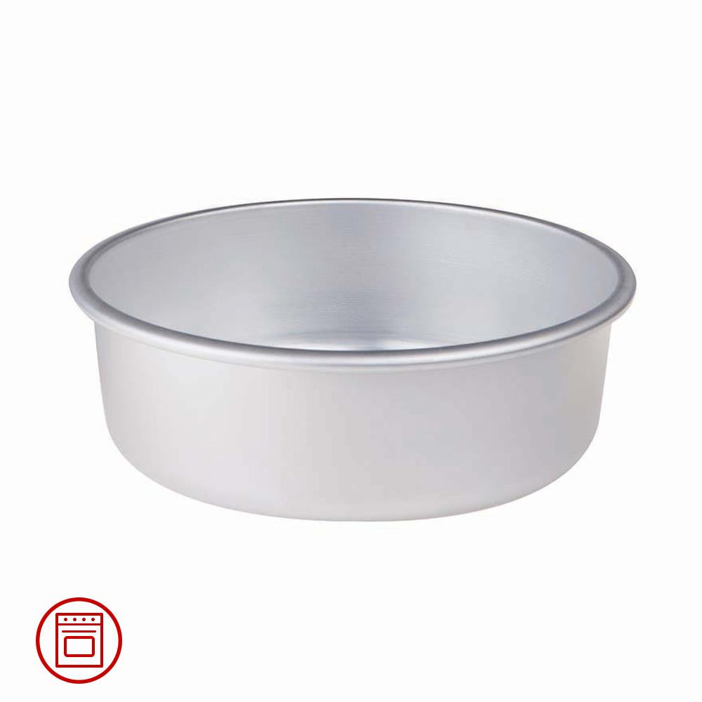 Agnelli Pasticceria & Pizza Tortiera Conica Alta 8 cm Con Orlo In Alluminio