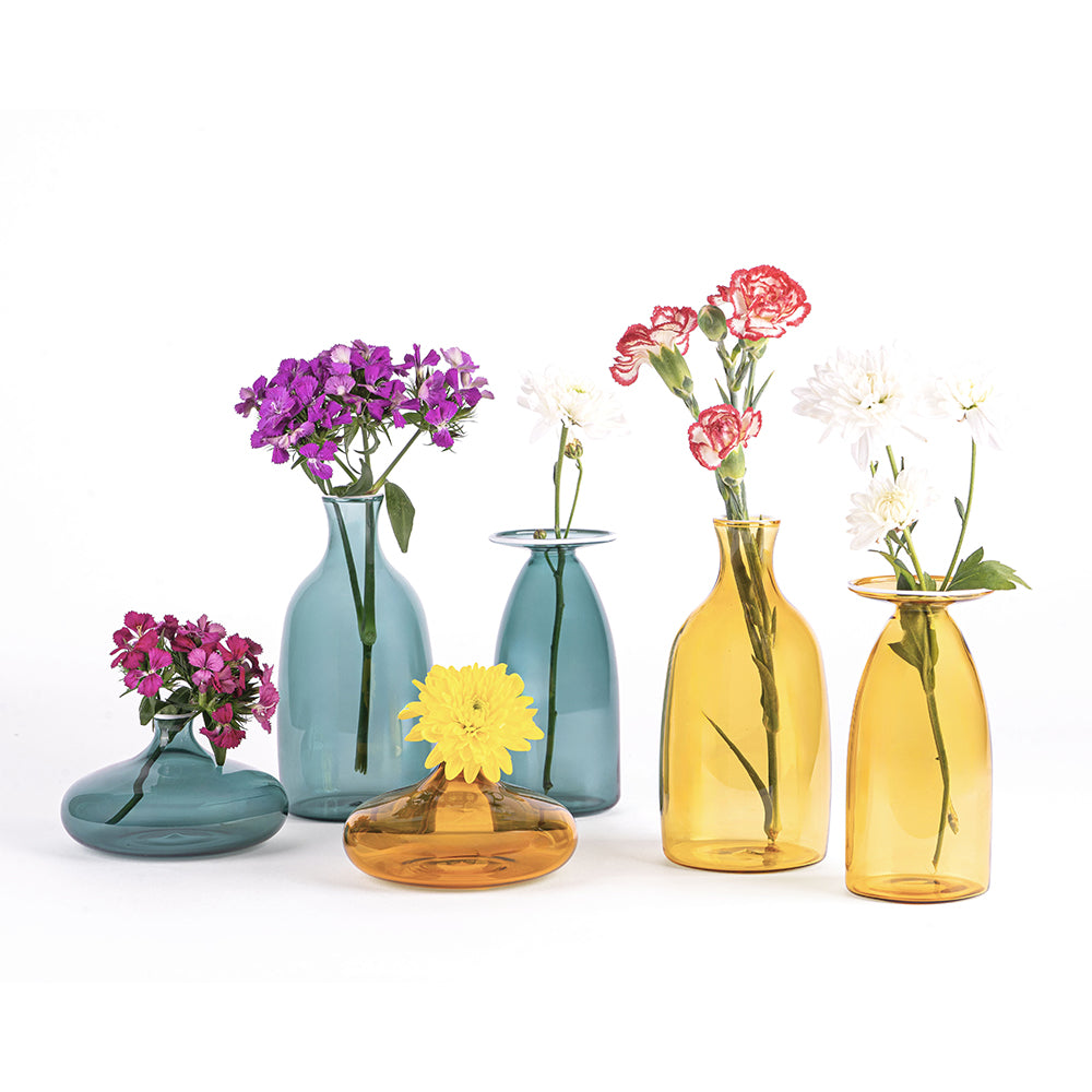 24 cm - Un Fiore Bloemenvaas van borosilicaatglas