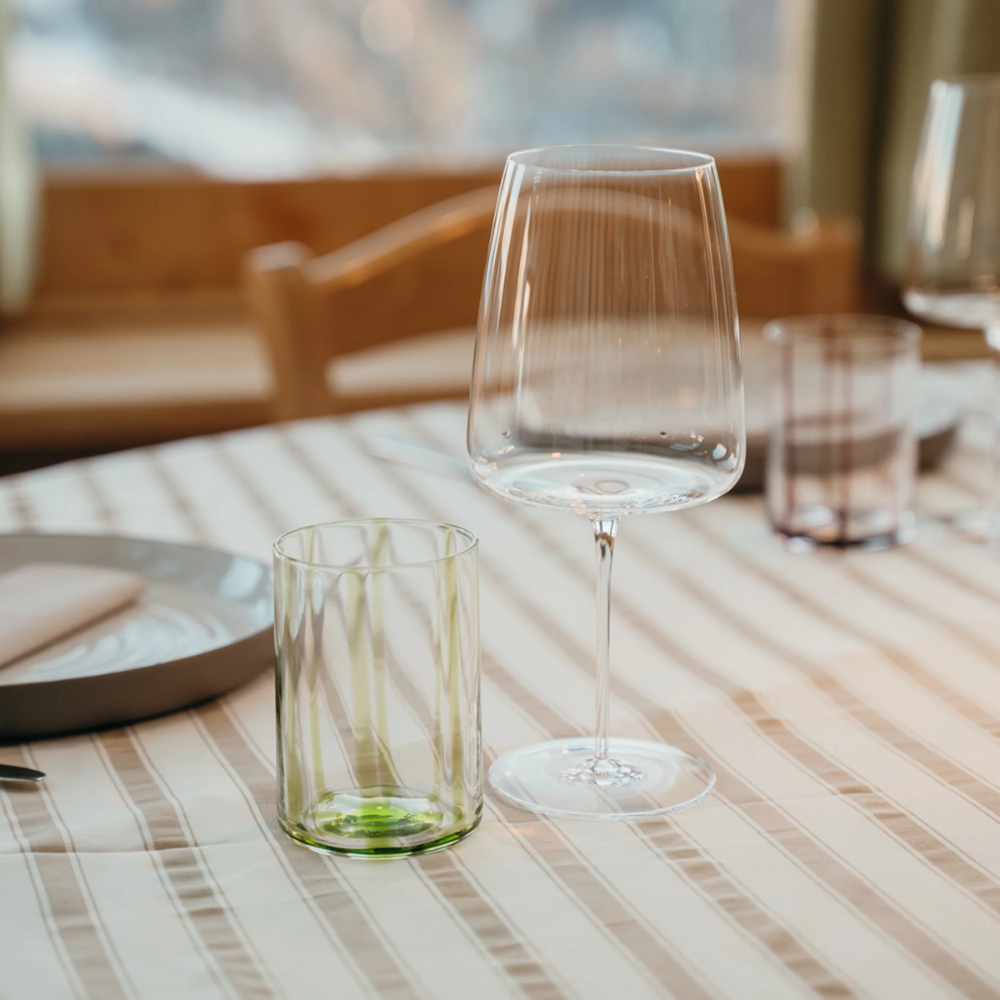 35 cl - Tirache Borosilicate Glass Water Glasses - Set 6 Pieces