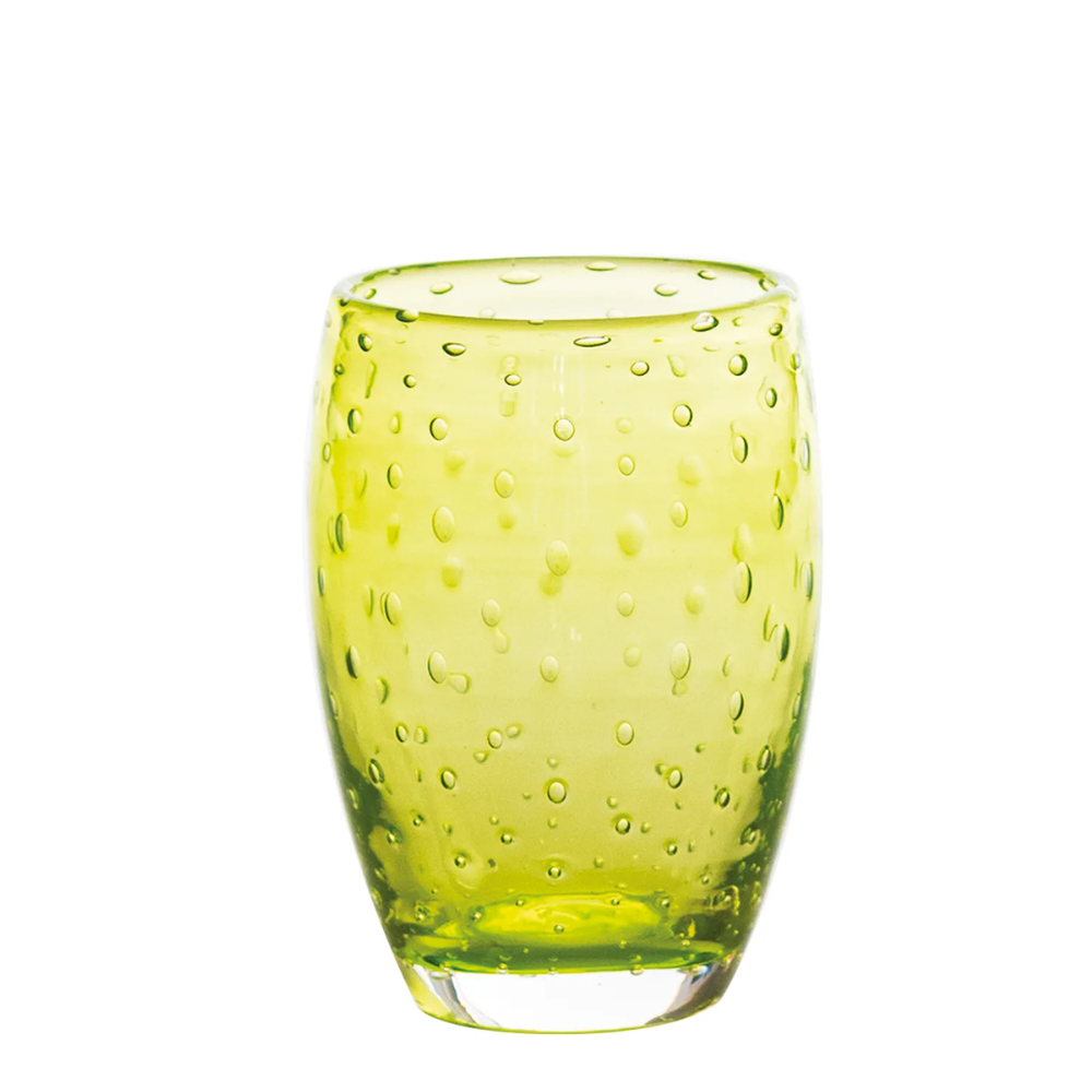 35 cl - Bolicante Verre À Eau Bulles en Verre Soufflé - Ensemble 6 Pcs
