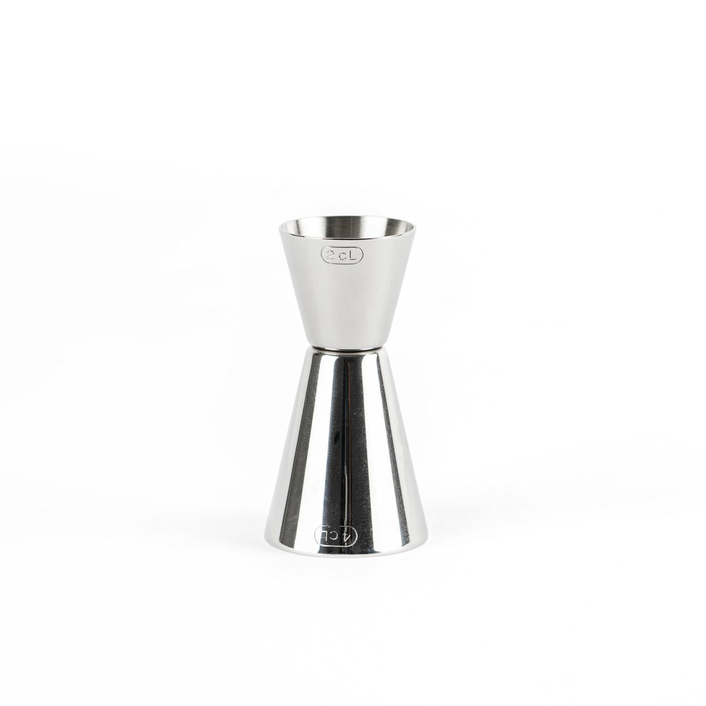 2-4 cl - Jigger Doble En Acero Inoxidable