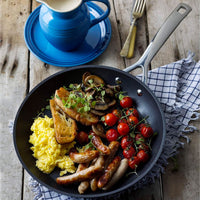 Les Forgées Deep Frying Pan Non-Stick In Aluminum