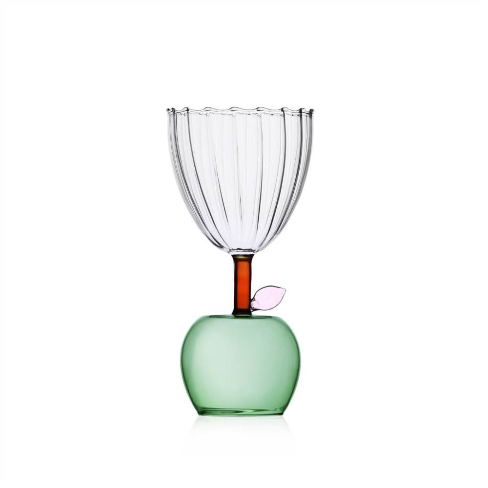 30 cl - Ichendorf Fruits And Flowers Calice Multiuso In Vetro Borosilicato