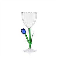 28 cl - Ichendorf Botanica Tulipano Calice Multiuso Effetto Ottico In Vetro Borosilicato