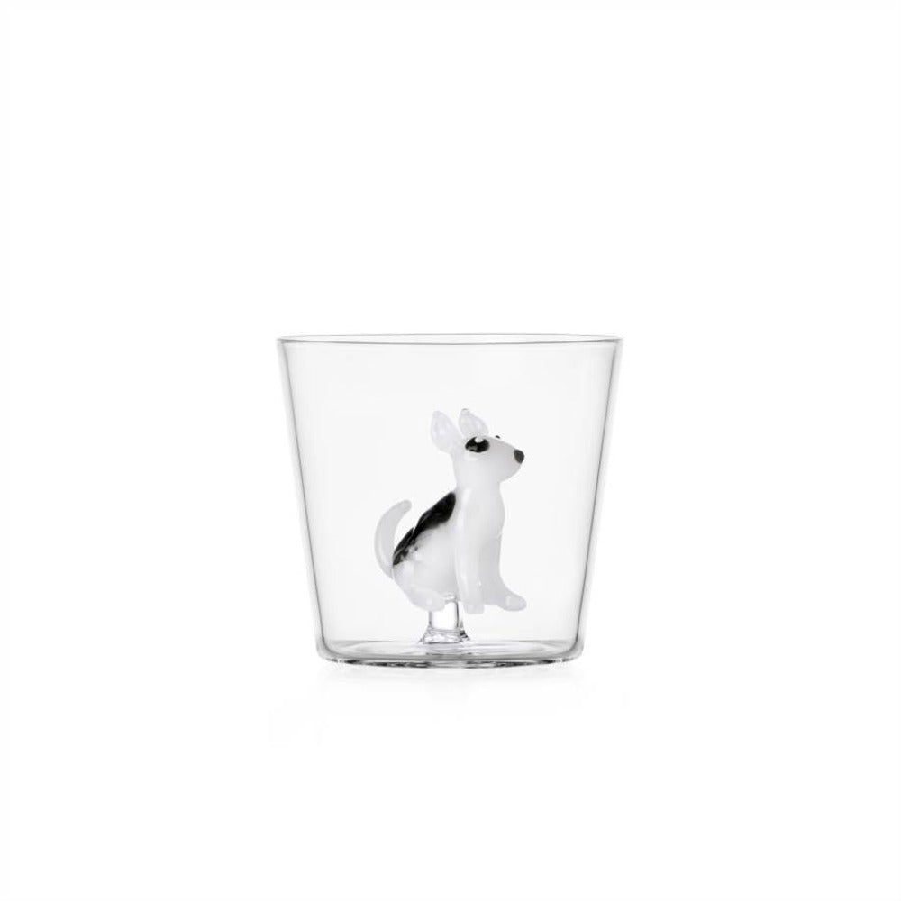 30 cl - Ichendorf Dogs Bicchiere Acqua Tumbler In Vetro Borosilicato