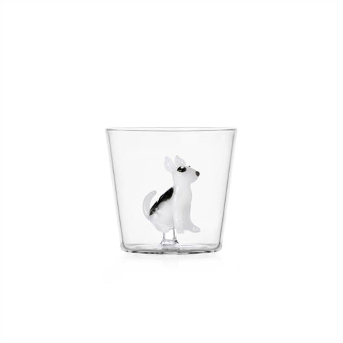 30 cl - Ichendorf Dogs Bicchiere Acqua Tumbler In Vetro Borosilicato